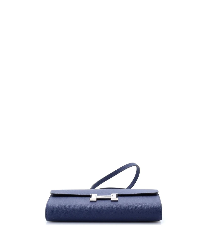 Pre-Owned Hermes Constance To Go Wallet Epsom