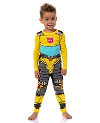 Transformers Toddler Boys' Bumblebee 2-Piece Tight Fit Long Sleeve Pajama Set