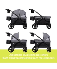 Baby Trend Navigator Pro 2-in-1 Stroller Wagon - Dash Sage
