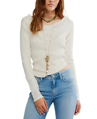 Free People Women's Butterfly Cuff Top