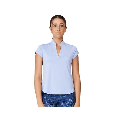 Sofibella Lilac Dream Cap Sleeve Womens Golf Top