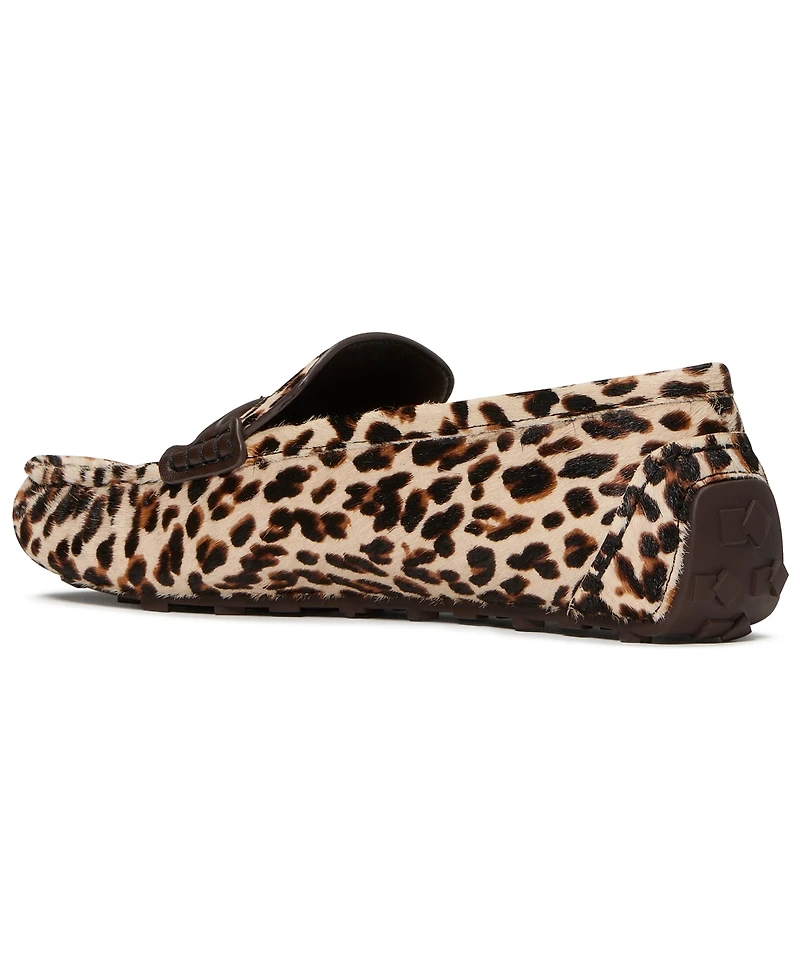 kate spade new york Women's Flower Stud Round Toe Moccasin Loafers