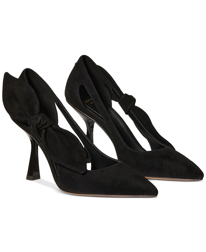 kate spade new york Women's Bunnie Suede Slip-On Pumps