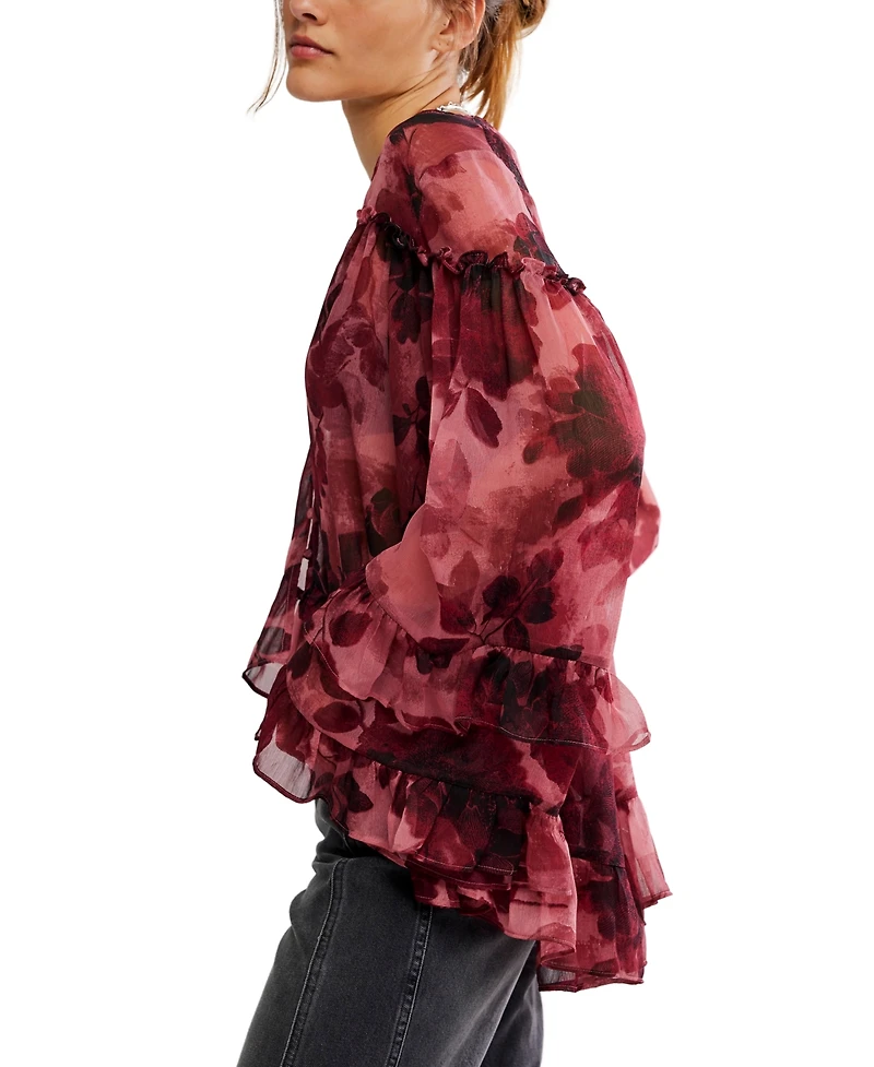 Free People Women's Day Dreaming V-Neck Blouse