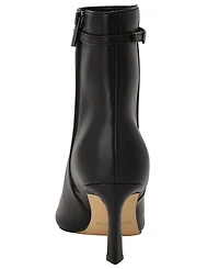 Calvin Klein Women's Alenna Buckle Strap Stiletto Booties