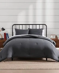 Tommy Hilfiger Solid Microfiber Comforter Set