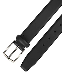 Alfani Men's Modern Feather Edge Saffiano Dress Belt, Macy's Exclusive