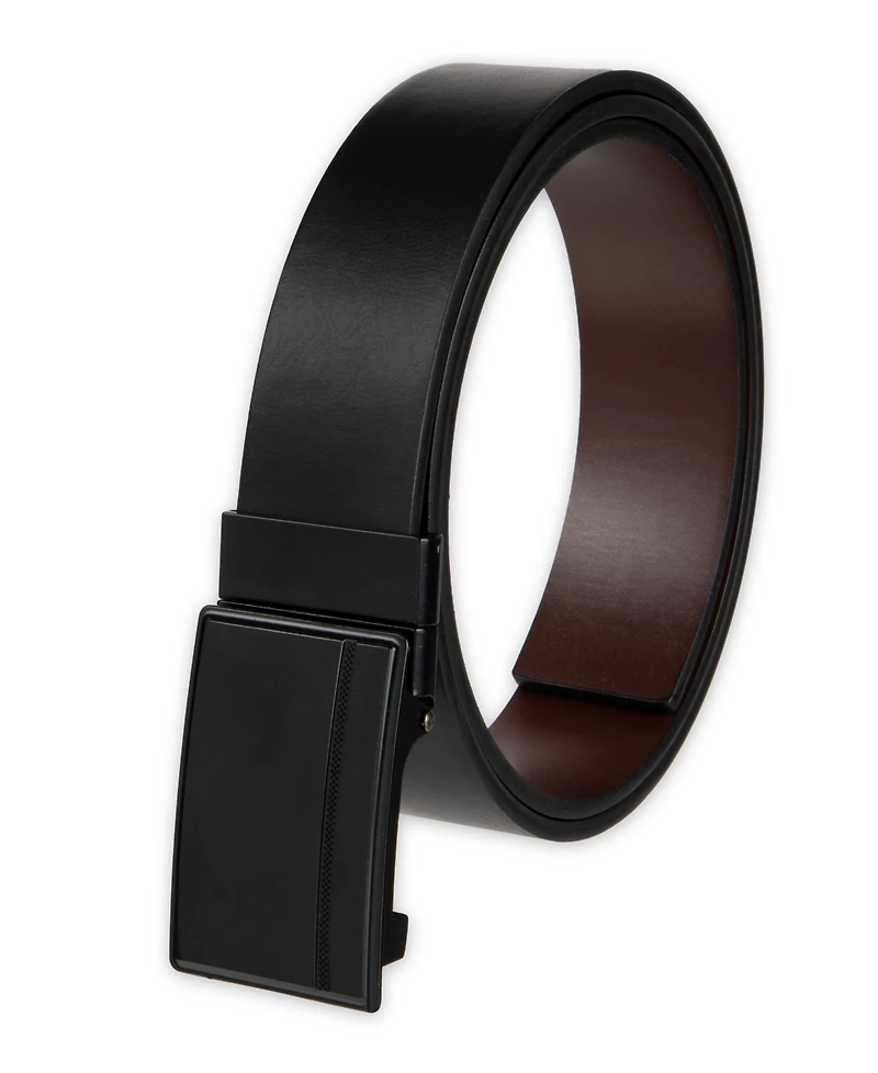 Alfani Men's 2-In-1 Reversible Pressure Locking Buckle Belt, Macy's Exclusive