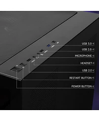 Ipason Gaming Desktop: Nvidia Rtx 5060 8G, Amd Ryzen 5 9600X, 32GB DDR5 Ram, 1TB Ssd, Liquid Cooling - Prebuilt Gaming Pc with Wi-Fi & Rgb