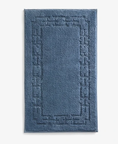 Hotel Collection Sculpted Chain-Link Cotton Bath Rug, 20" x 34", Exclusively at Macy's