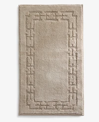 Hotel Collection Sculpted Chain-Link Cotton Bath Rug, 20" x 34", Exclusively at Macy's