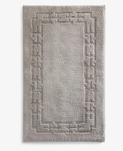 Hotel Collection Sculpted Chain-Link Cotton Bath Rug, 20" x 34"