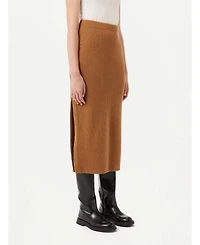 Gobi Cashmere Women's Cashmere Skirt with Zip