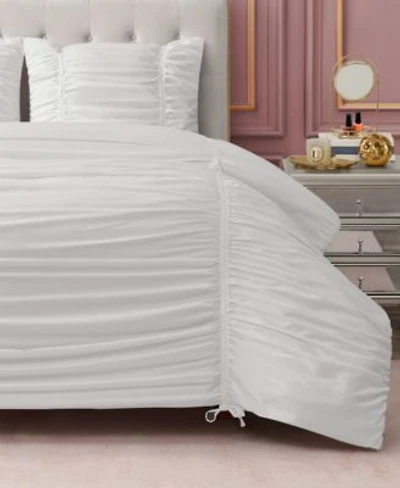 Juicy Couture Ribbon Ruched Comforter Set