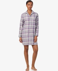 Lauren Ralph Women's Long Sleeve Sleepshirt