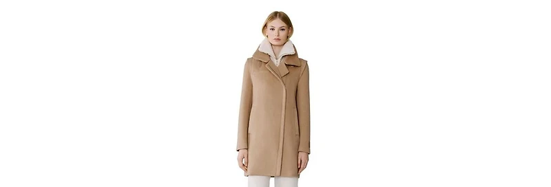Soia & Kyo Women's Kiana Wool Moto Coat