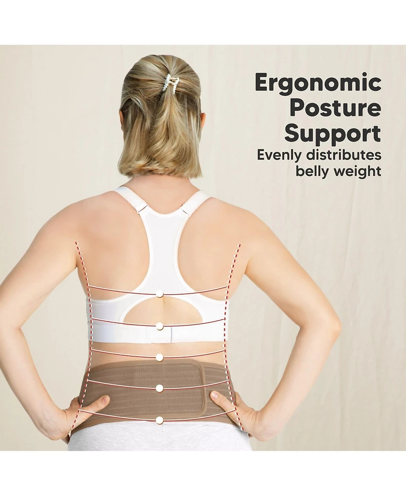 KeaBabies Maternity Belly Band for Pregnancy, Soft & Breathable Pregnancy Support Belt