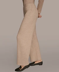 Donna Karan New York Women's Metallic Rib Knit Pants