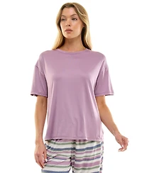 Roudelain Women's Drop Shoulder Crew Neck T-Shirt