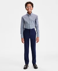 B By Brooks Brothers Big Boys Classic Button Front Shirt