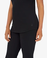 Cuddl Duds Women's Crewneck Short Sleeve T-Shirt