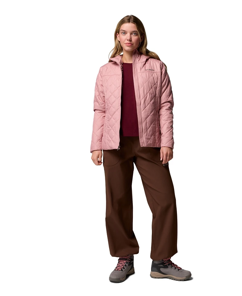 Columbia Women's Copper Crest Ii Quilted Hooded Jacket