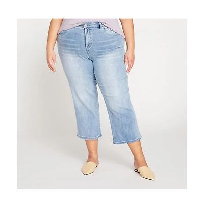 Universal Standard Women's Bae Boyfriend Crop Jeans