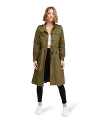 Belle & Bloom Carlisle Button Front Trench Coat