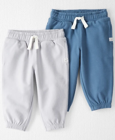 Little Planet by Carter's Baby Boys 2-Pack Organic French Terry Sweatpants