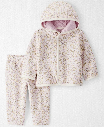 Little Planet by Carter's Baby Girls 2-Piece Long Sleeve Cardigan and Pants Set