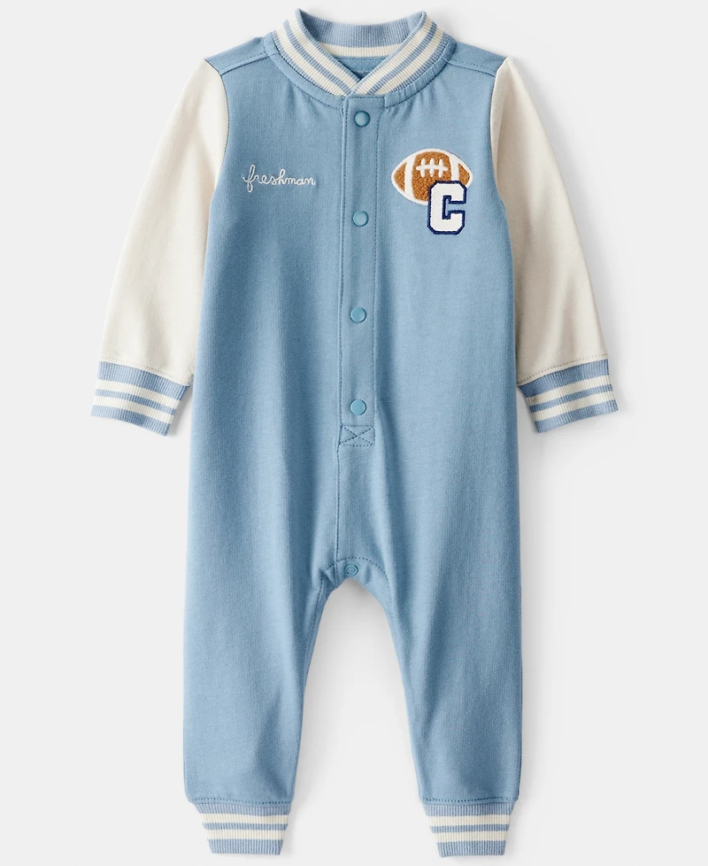 Carter's Baby Boys Varsity Style Jumpsuit