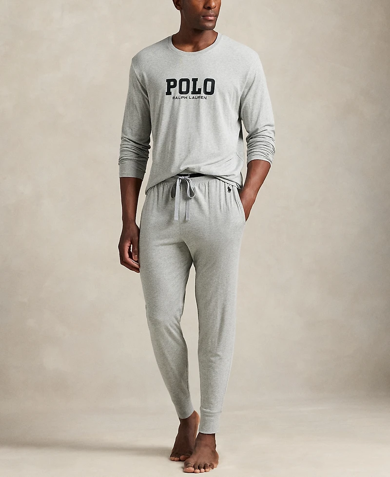 Polo Ralph Lauren Men's Knit Logo Pajama Joggers