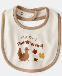 Carter's Baby Boys or Baby Girls My First Thanksgiving Teething Bib