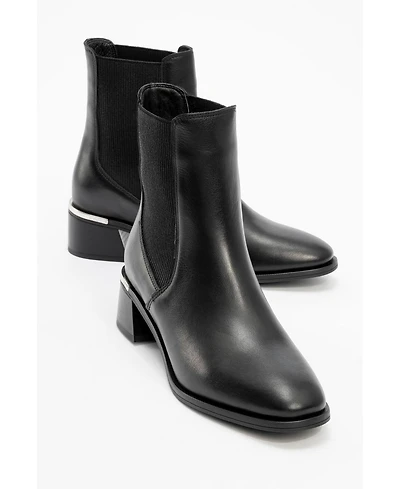 Forever & Always Shoes Neiva Leather Chelsea Boot (Women)