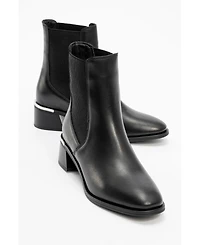Forever & Always Shoes Neiva Leather Chelsea Boot (Women)