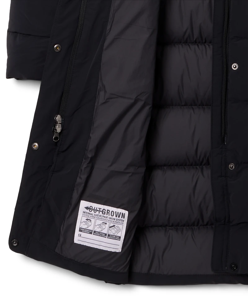Columbia Big Girls Amaze Puff Long Hooded Jacket