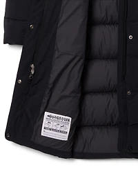 Columbia Big Girls Amaze Puff Long Hooded Jacket