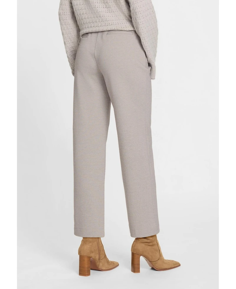 Olsen Women's Mona Fit Stretch Check Trouser