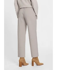Olsen Women's Mona Fit Stretch Check Trouser