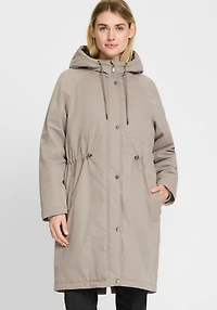 Olsen Longline Hooded Coat