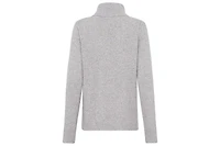 Olsen Women's 1/4 Zip Mock Neck Sweater