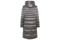 Olsen Women's Longline Hooded Puffer Coat