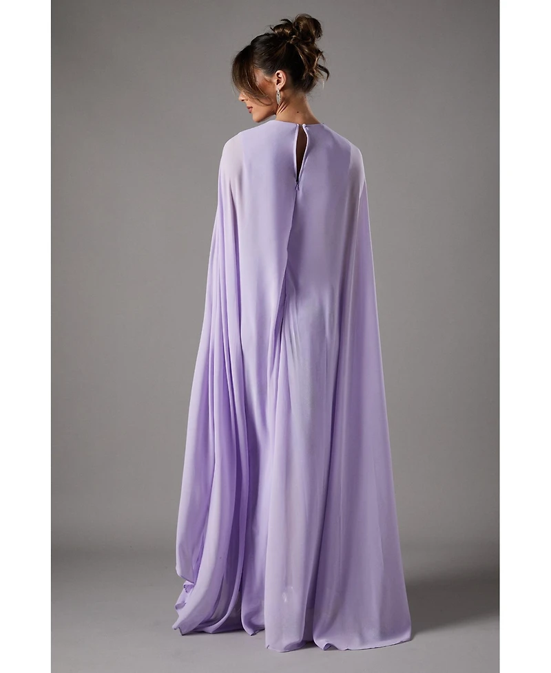 Coast Women's Cape Sleeve Maxi Dress