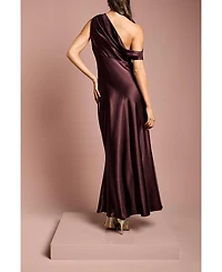 Coast Women's Satin One Shoulder Fishtail Maxi Dress