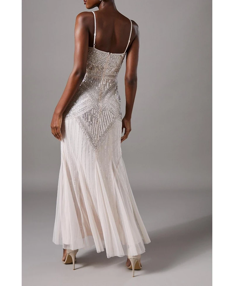 Coast Women's Deco Embellished Cami Maxi Dress