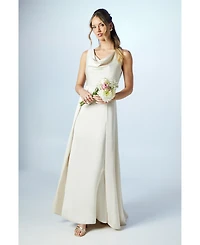 Coast Sleeveless Cowl Neck Bridesmaid Dress