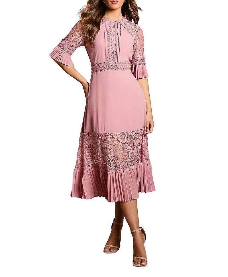 Coast Women's Lace Insert Midi Dress