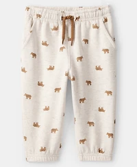 Carter's Baby Boys Teddy Pullover Jacket and Joggers, 2-Piece Set