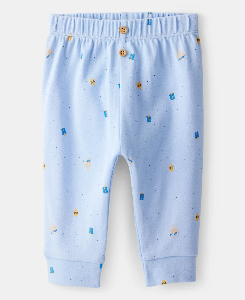 Carter's Baby Boys or Baby Girls My First Hanukkah Bodysuit and Pants, 2-Piece Set