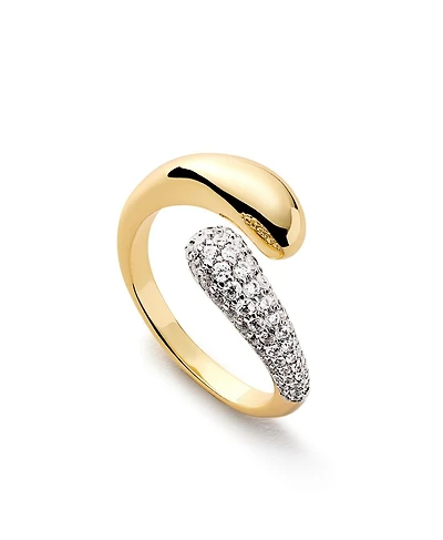 Ana Luisa Gold Band Ring - Toby